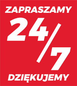sklep otwarty całą dobę 24/7